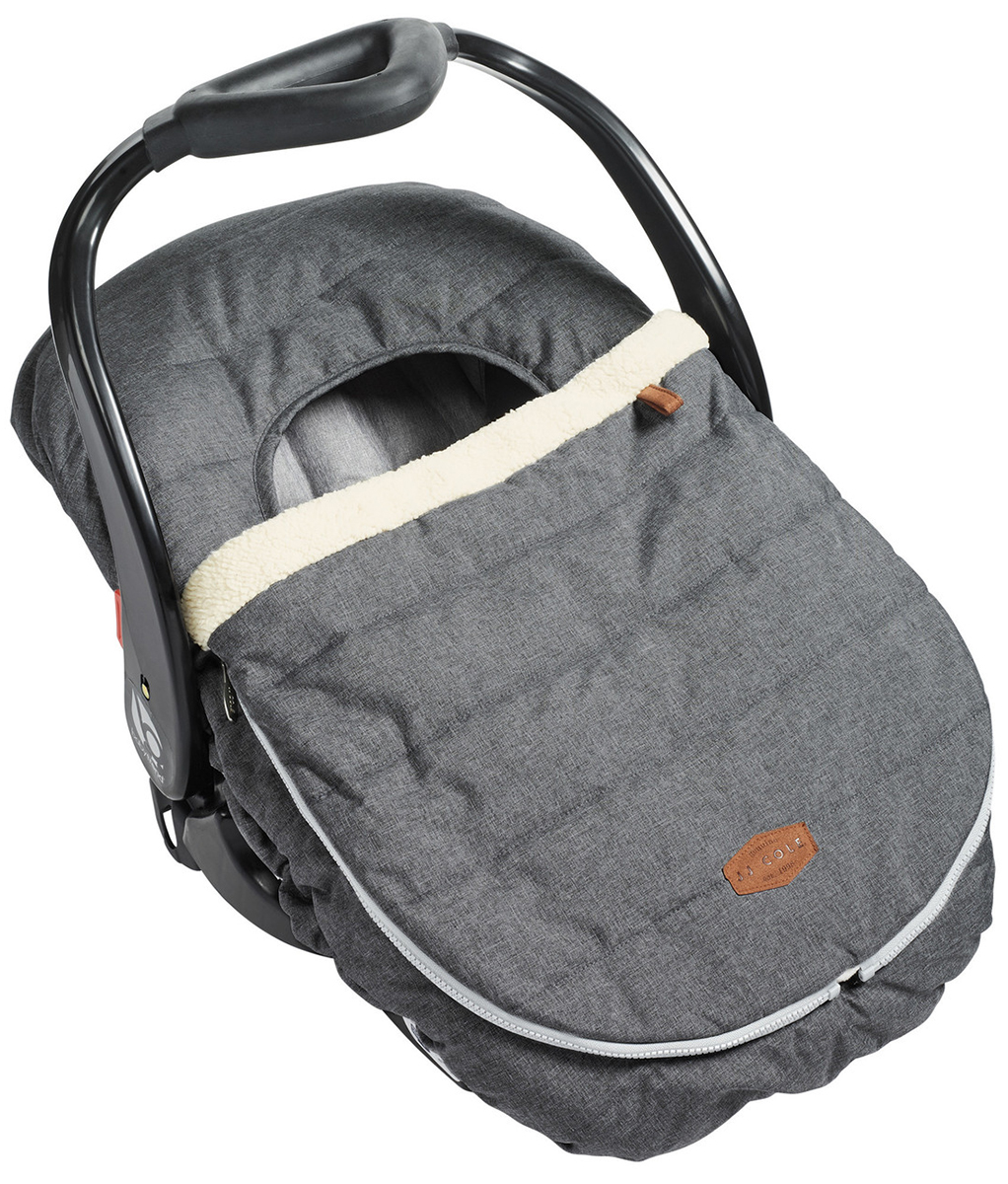 JJ Cole Car Seat Cover - Heather Gray