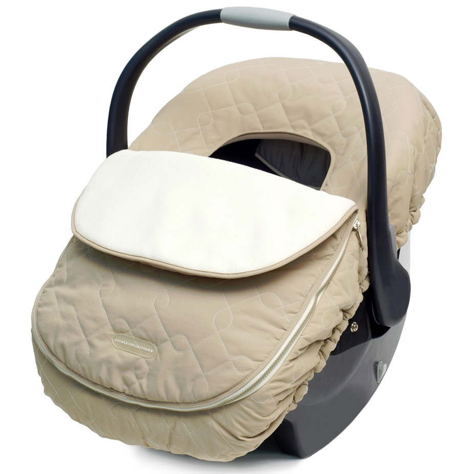 JJ Cole Infant Car Seat Cover Khaki