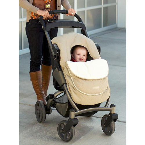 JJ Cole Infant Car Seat Cover Khaki
