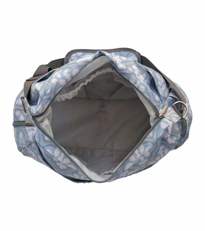 JJ Cole Linden Diaper Bag Blue Iris