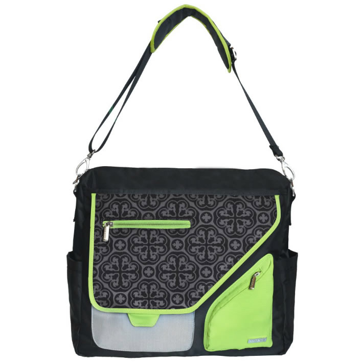 JJ Cole Metra Diaper Bag Midnight Clover