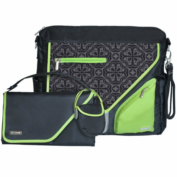 JJ Cole Metra Diaper Bag - Midnight Clover