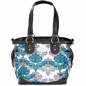 JJ Cole Norah Bag - Teal Fleur