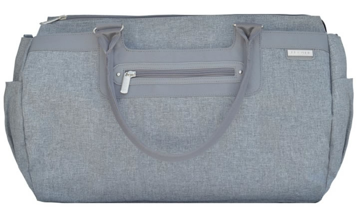 JJ Cole Parker Diaper Bag - Gray Heather