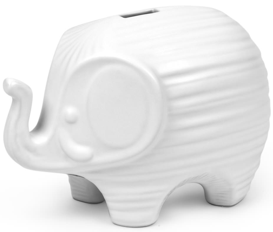 Jonathan Adler Elephant Bank White
