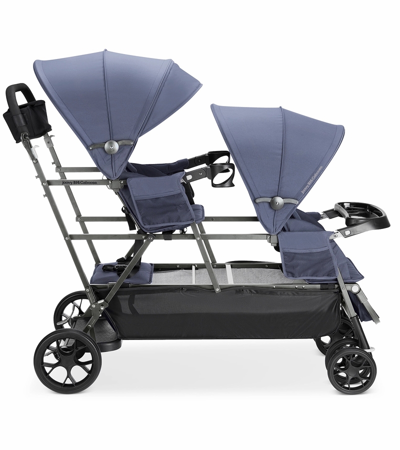Joovy Big Caboose Triple Stroller Slate