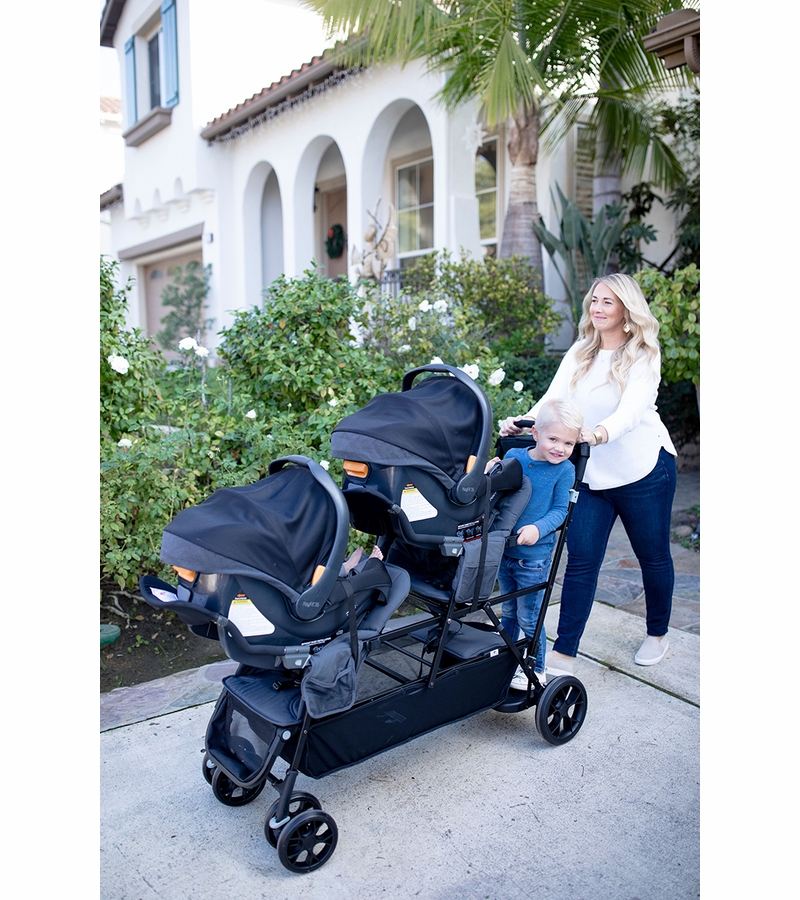 Joovy Big Caboose Triple Stroller Slate
