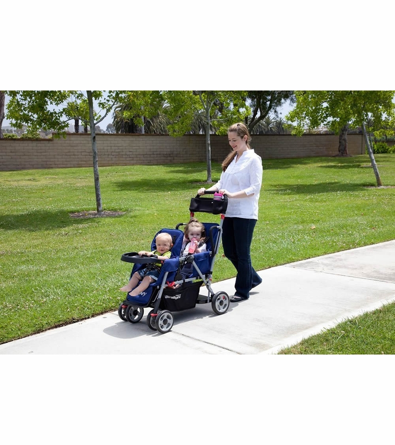 Joovy Caboose Too Ultralight StandOn Tandem Stroller in Black