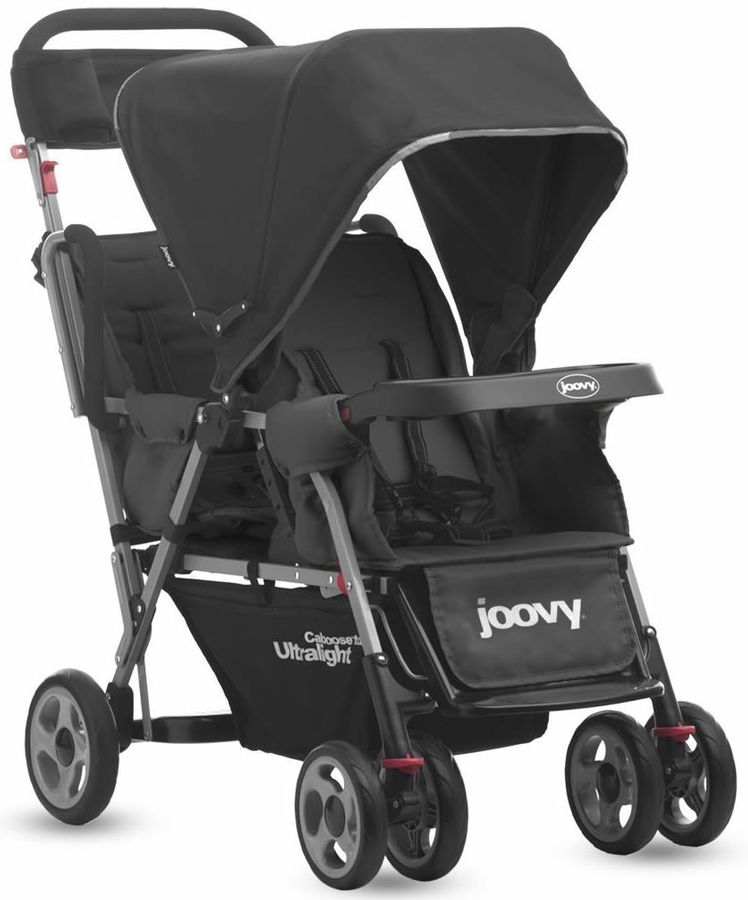 Joovy Caboose Too Ultralight StandOn Tandem Stroller in Black