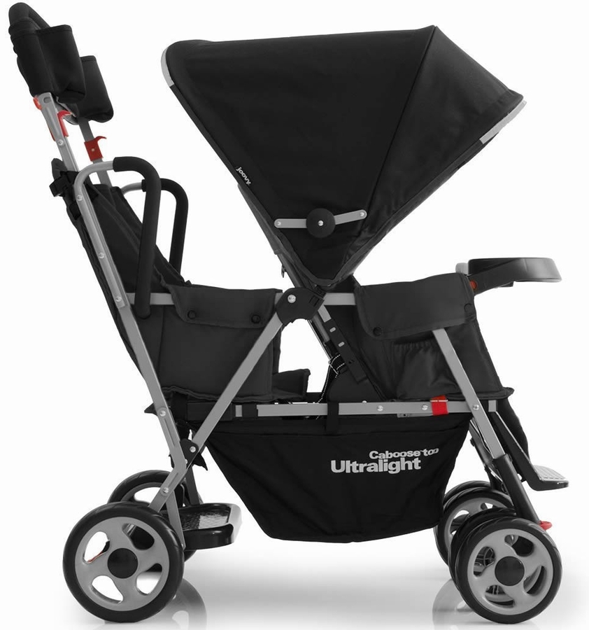 Joovy Caboose Too Ultralight StandOn Tandem Stroller in Black