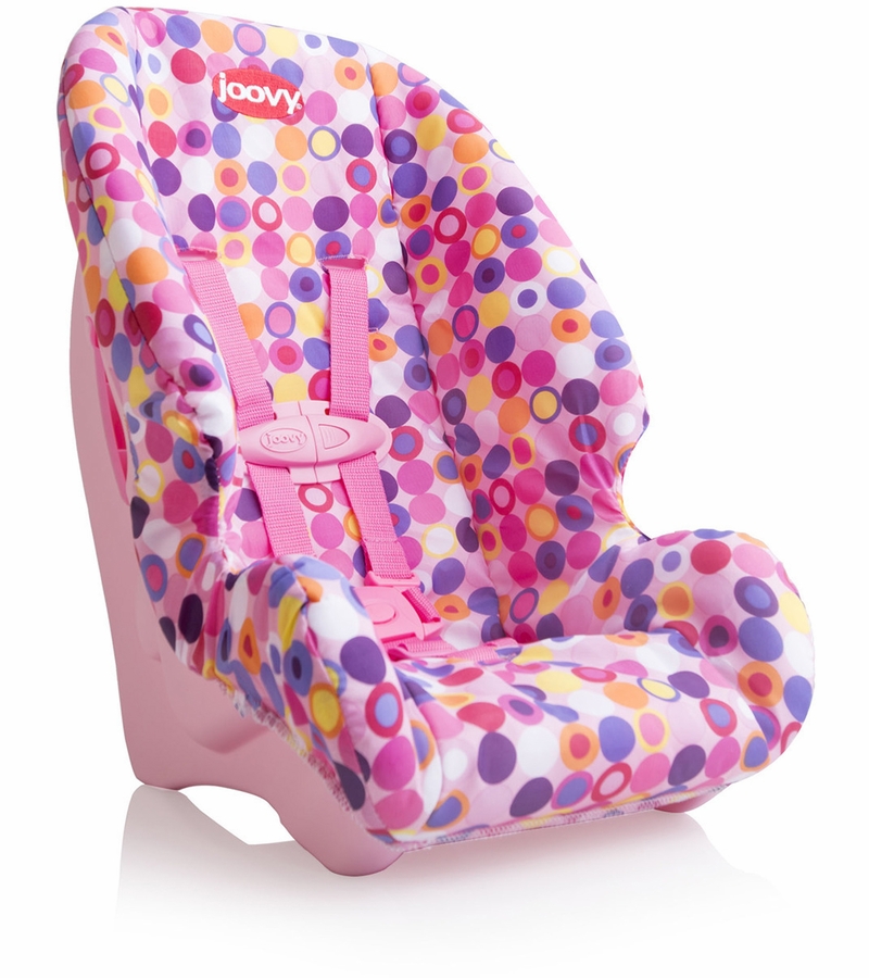 Joovy Toy Booster Car Seat Pink Dot