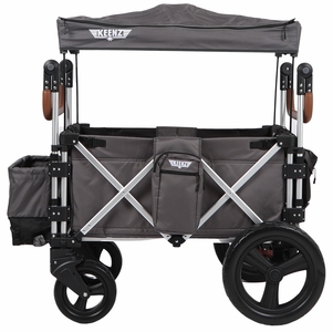 Keenz 7S 2.0 (2 Seater) Stroller Wagon - Grey