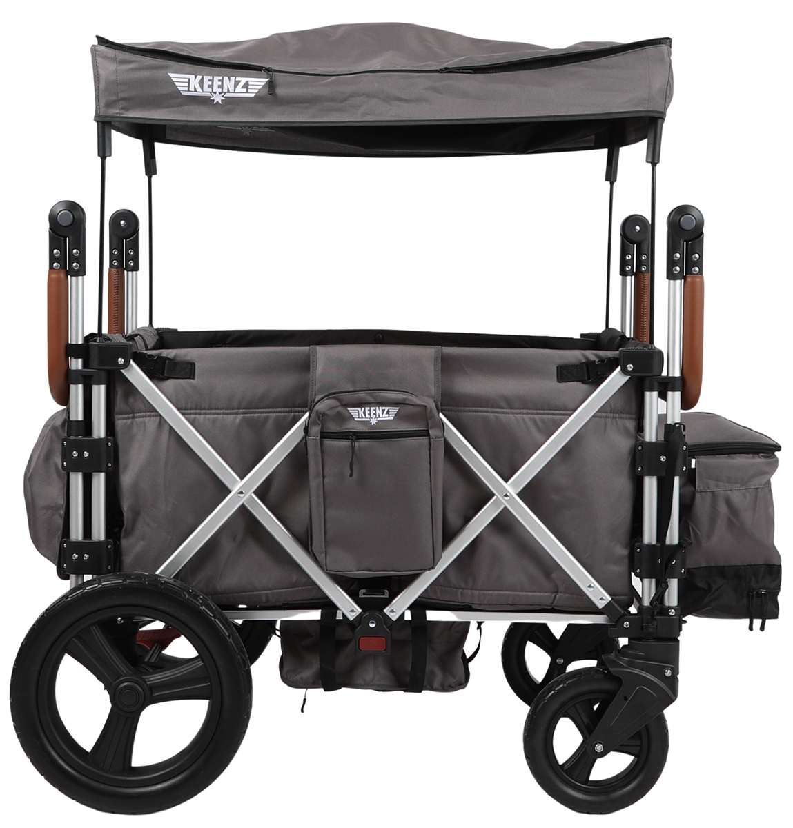 Keenz 7S+ (4 Seater) Stroller Wagon Grey