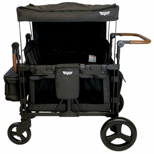 Keenz XC+ 2.0 (4 Seater) Stroller Wagon - Black