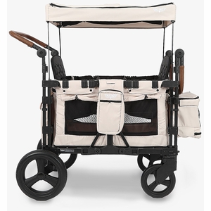Keenz XC Luxury Comfort (2 Passenger) Stroller Wagon - Cream