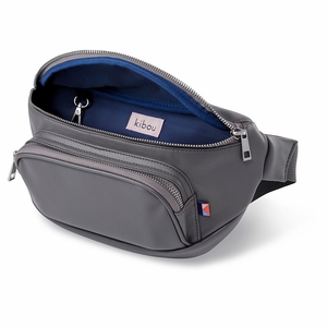 Kibou Diaper Bag Fanny Pack - Charcoal Gray