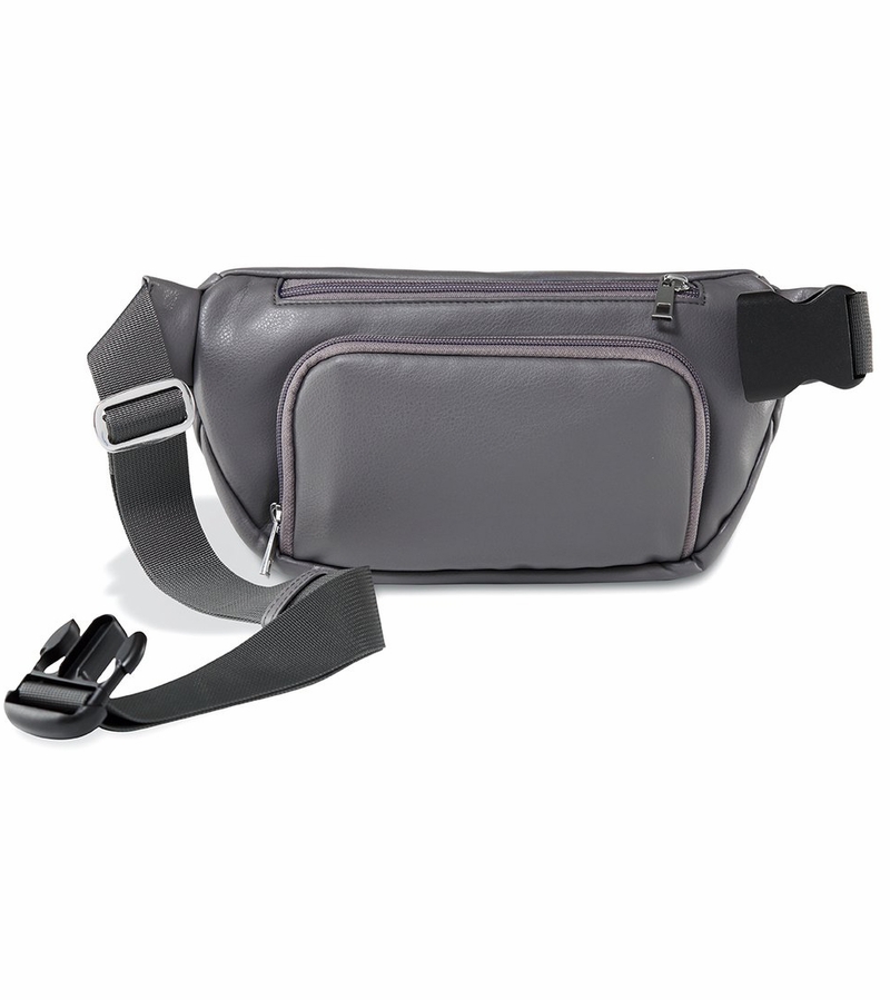 Kibou Diaper Bag Fanny Pack Charcoal Gray
