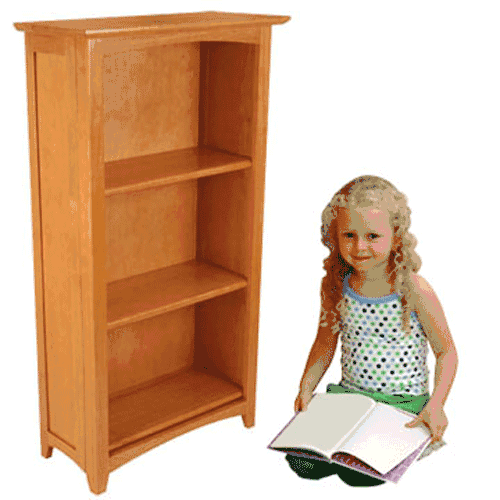 KidKraft Avalon Tall Bookshelf in Honey