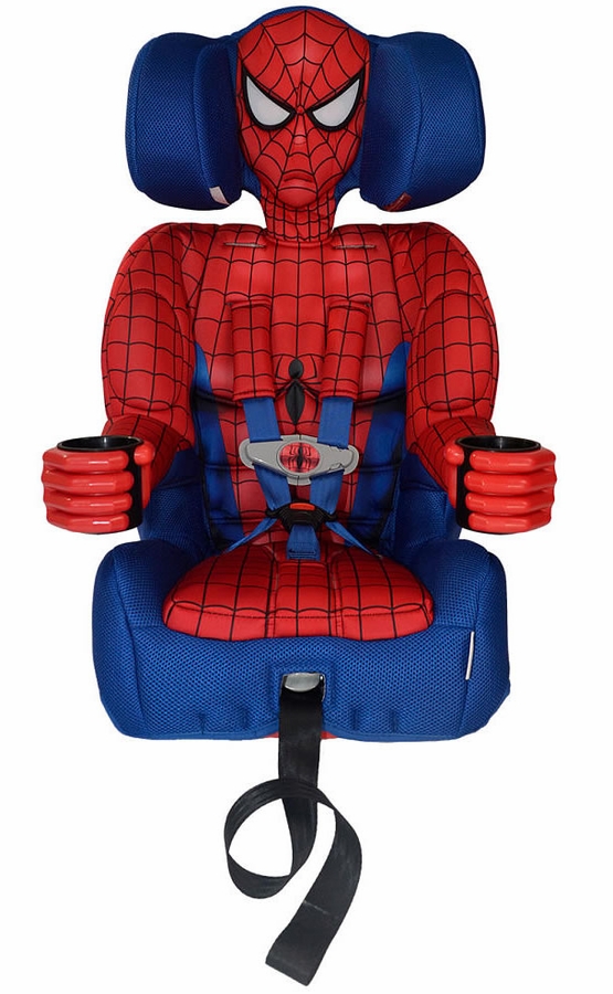 KidsEmbrace Harness Booster Car Seat Ultimate SpiderMan, Blue