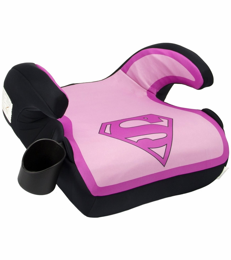 KidsEmbrace Fun Ride Backless Booster Supergirl