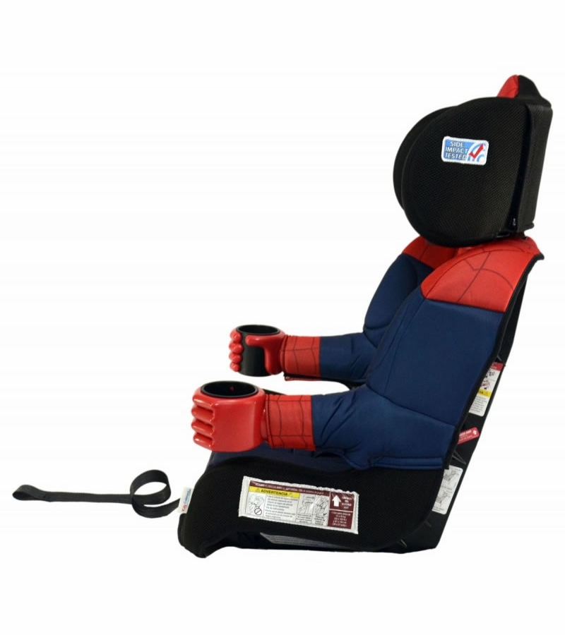 KidsEmbrace Harness Booster Car Seat Ultimate SpiderMan, Black