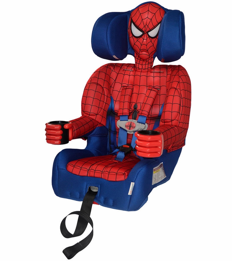 KidsEmbrace Harness Booster Car Seat Ultimate SpiderMan, Blue