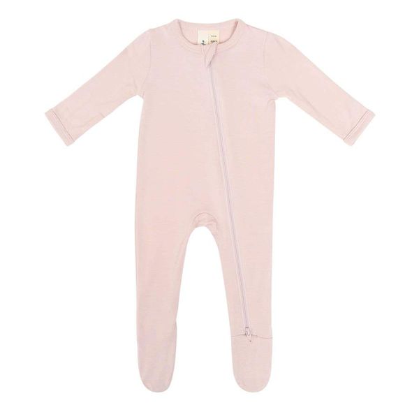 Kyte Baby Zippered Footie - Blush (Newborn)