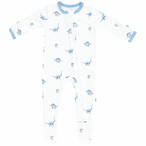 Kyte Baby Zippered Footie - Jurassic (0-3M)