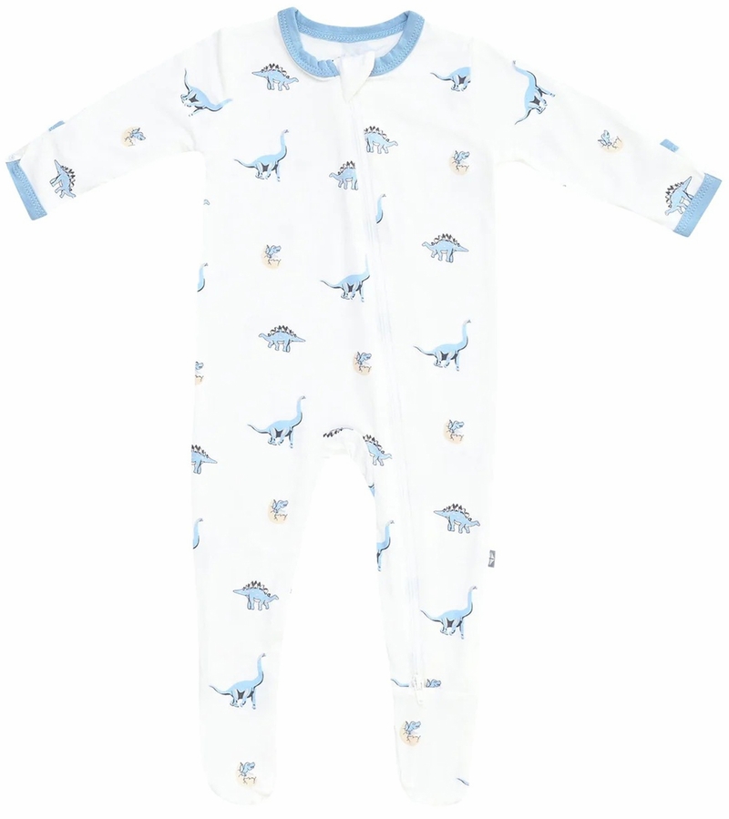 Kyte Baby Zippered Footie Jurassic (36M)