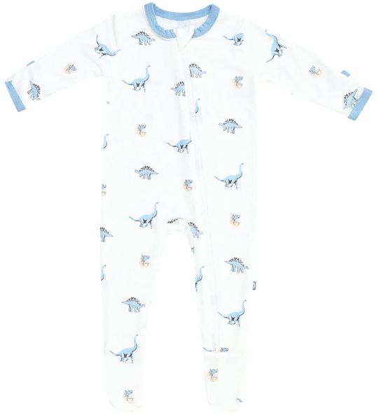 Kyte Baby Zippered Footie - Jurassic (6-12M)