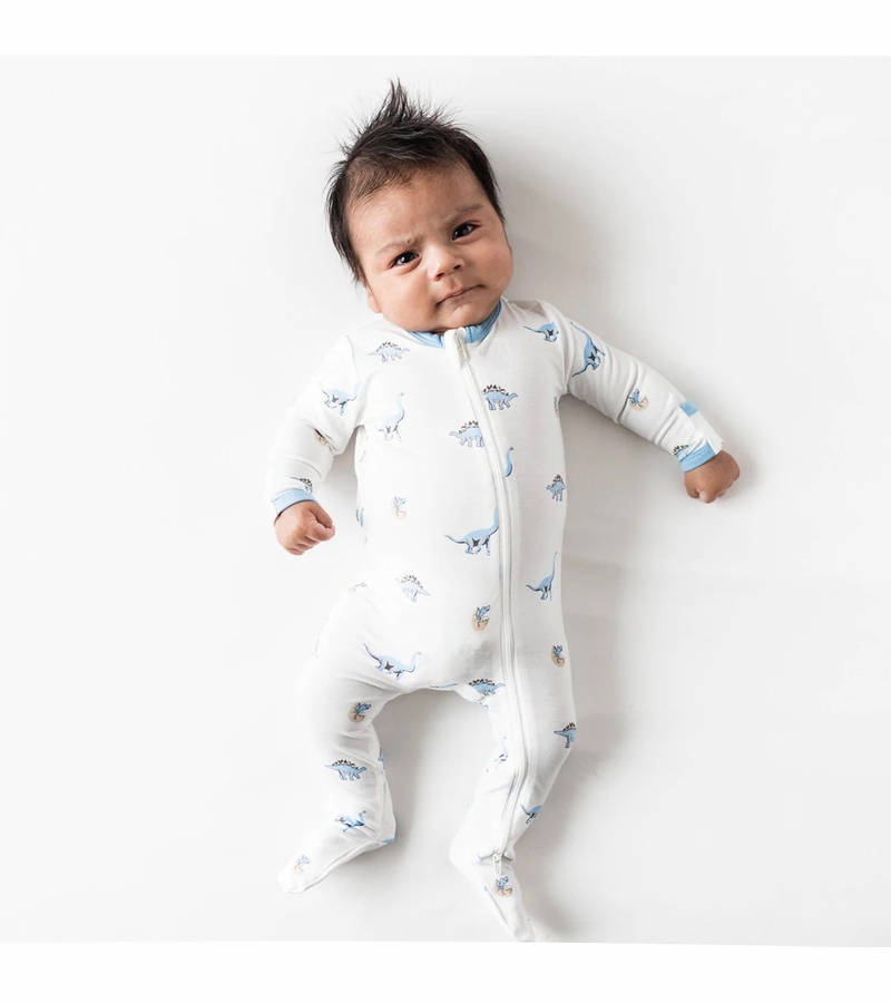 Kyte Baby Zippered Footie Jurassic (36M)