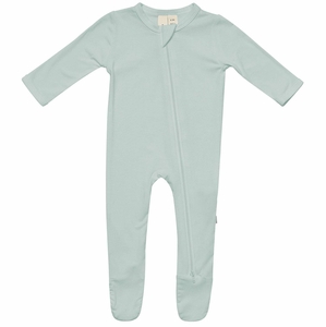 Kyte Baby Zippered Footie - Sage (3-6 months)