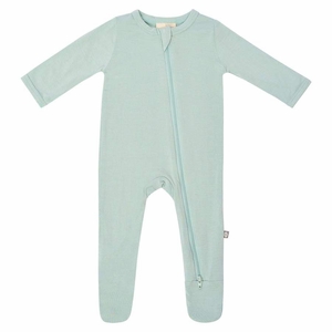 Kyte Baby Zippered Footie - Sage (6-12 months)