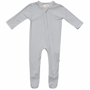 Kyte Baby Zippered Footie - Storm (0-3M)