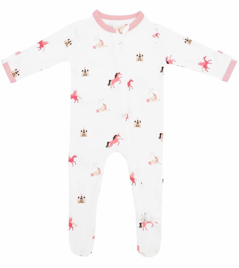 Kyte Baby Zippered Footie Unicorn (612M)