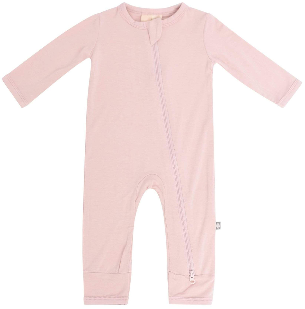 Kyte Baby Zippered Romper - Blush (3-6 months)
