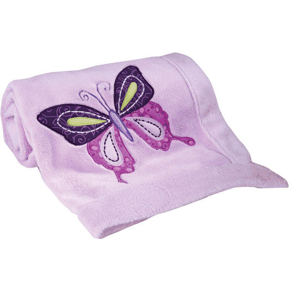 Lambs & Ivy Butterfly Lane Blanket
