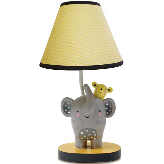 Lambs & Ivy Cornelius Lamp with Shade & Bulb