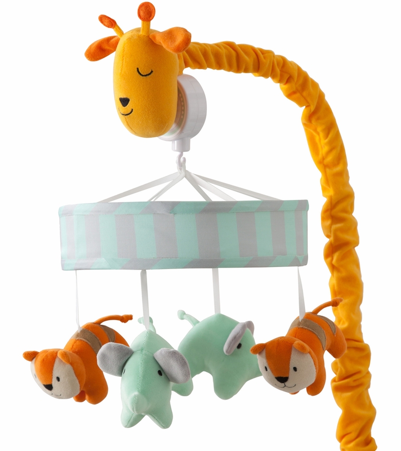 Lambs & Ivy Dena Happi Jungle Musical Mobile