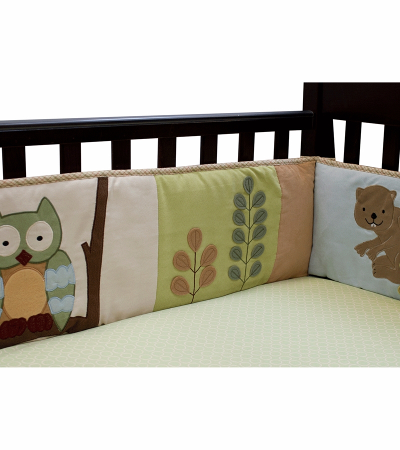 Lambs & Ivy Enchanted Forest Crib Bumper