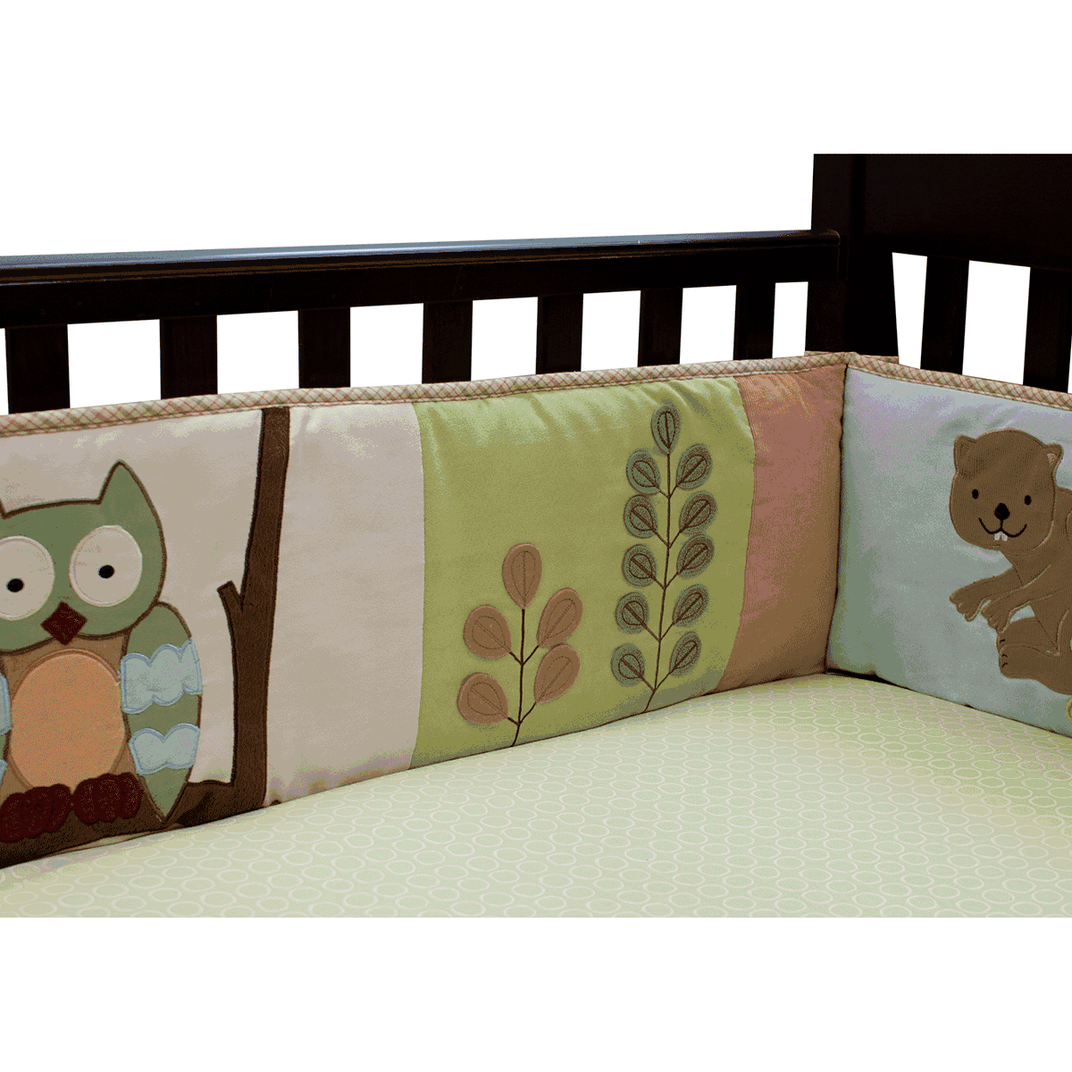 Lambs & Ivy Enchanted Forest Crib Bumper