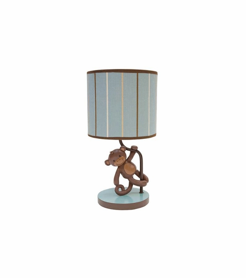 Lambs & Ivy Giggles Lamp with Shade & Bulb