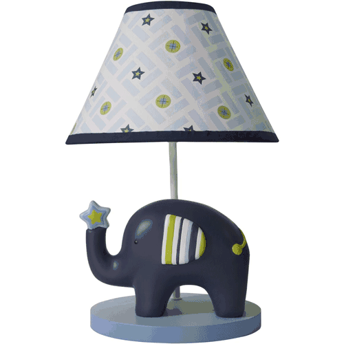 Lambs & Ivy Jumbo Lamp with Shade & Bulb