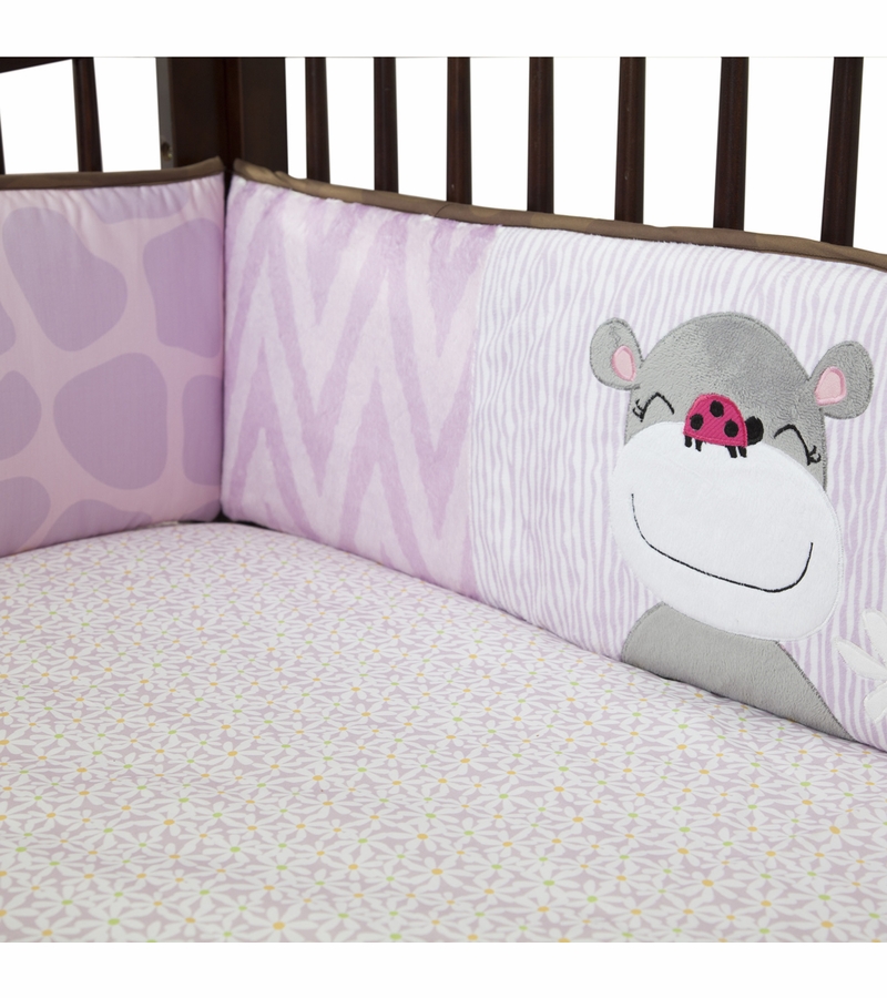 Lambs & Ivy Ladybug Jungle Crib Bumper