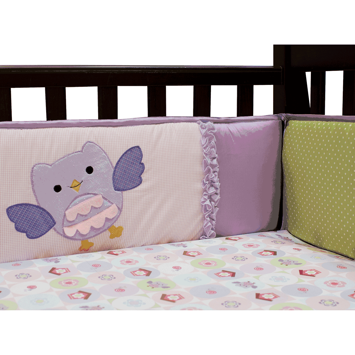 Lambs & Ivy Mystic Forest Crib Bumper