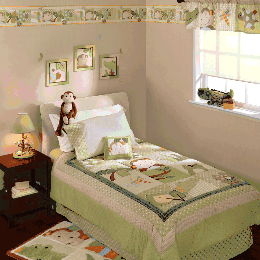 Lambs & Ivy Papagayo 2 Piece Twin Bedding Set