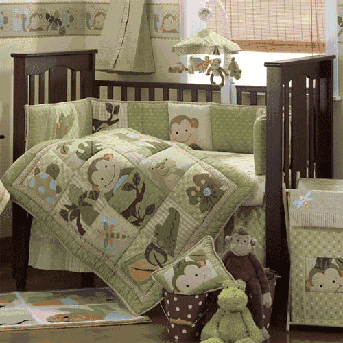 Lambs & Ivy Papagayo 6 Piece Crib Set