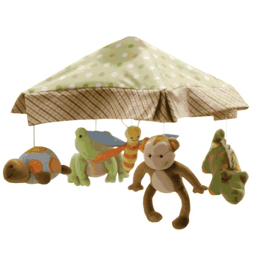 Lambs & Ivy Papagayo Musical Mobile with Mobile Arm