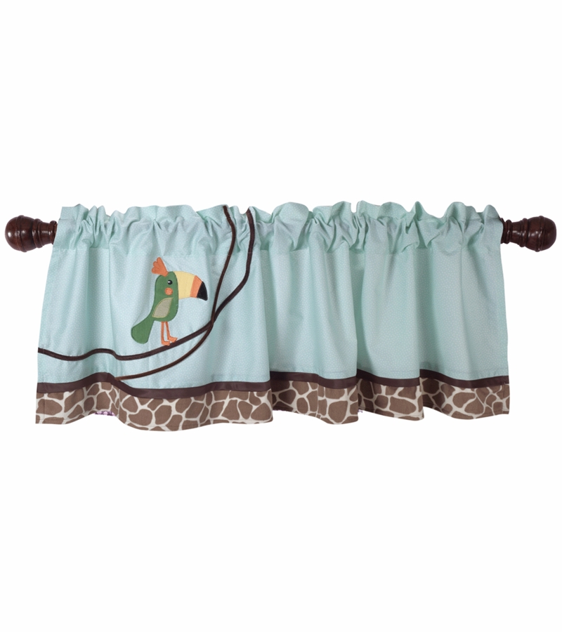 Lambs & Ivy Peek A Boo Jungle Window Valance