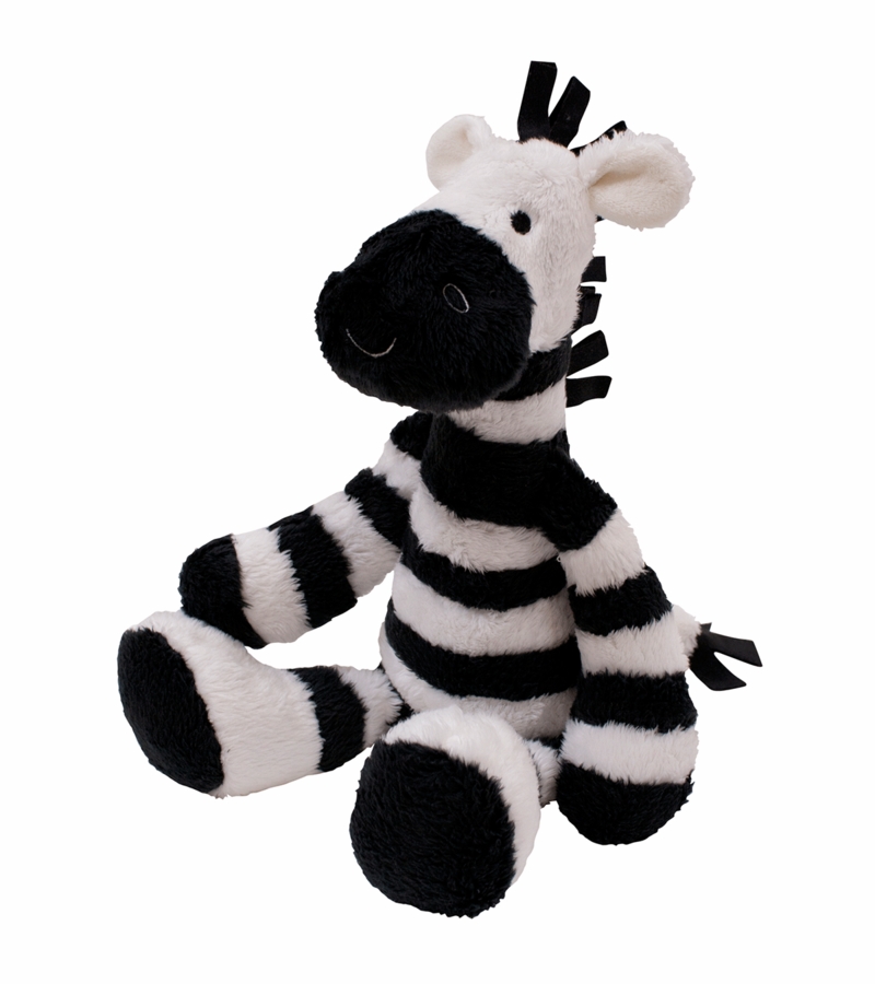 Lambs & Ivy Peek A Boo Jungle Zeke Plush Zebra